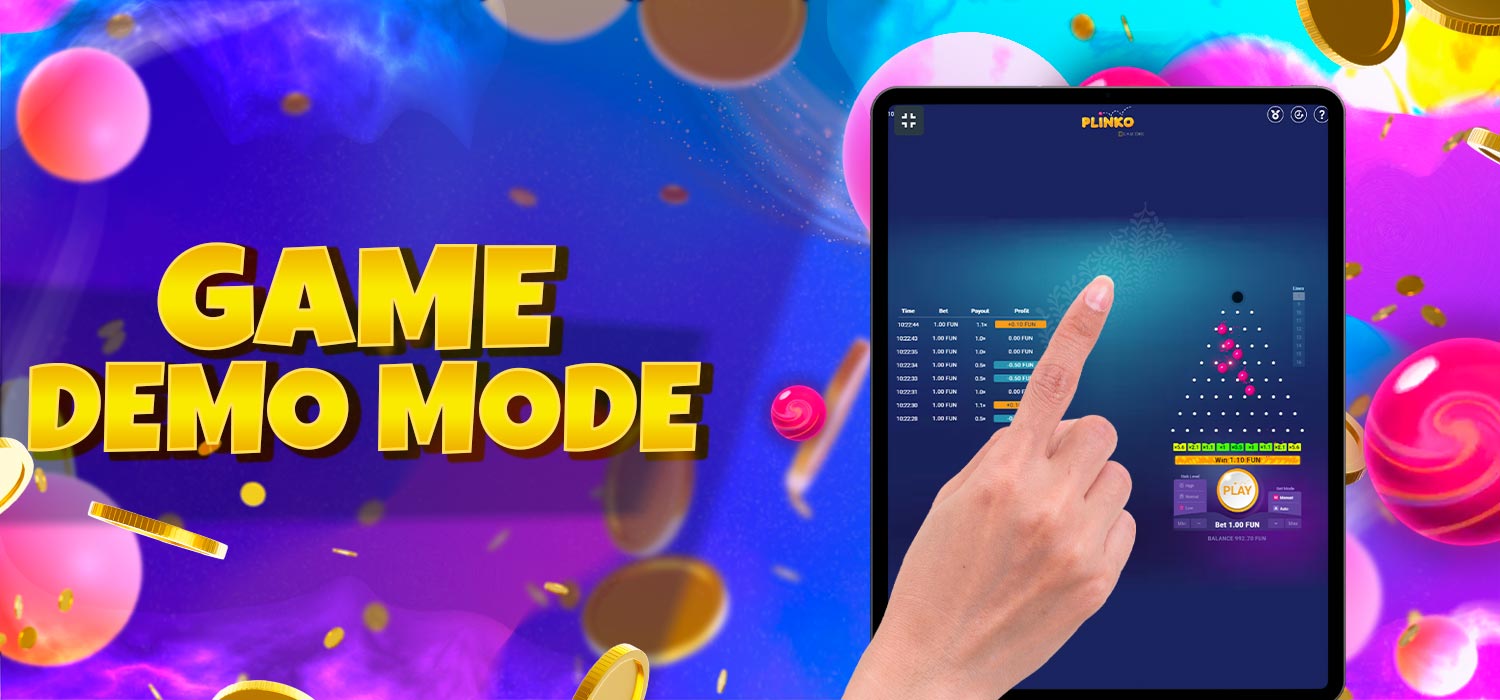 Demo mode without financial risk