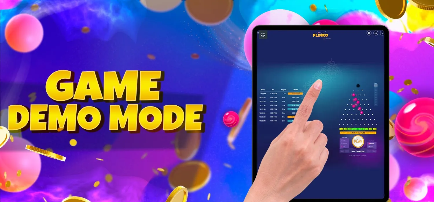 Demo mode without financial risk