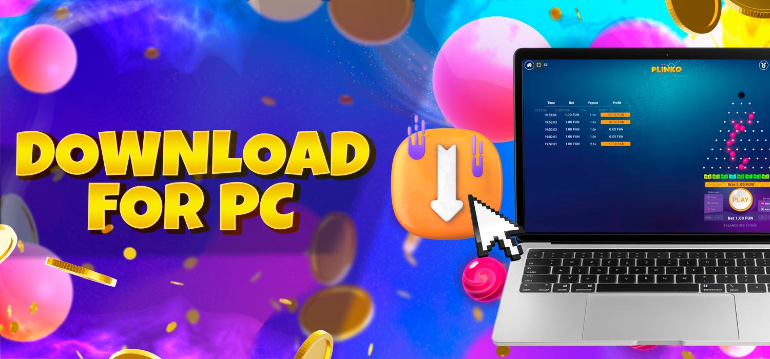 Download the Plinko application for PC